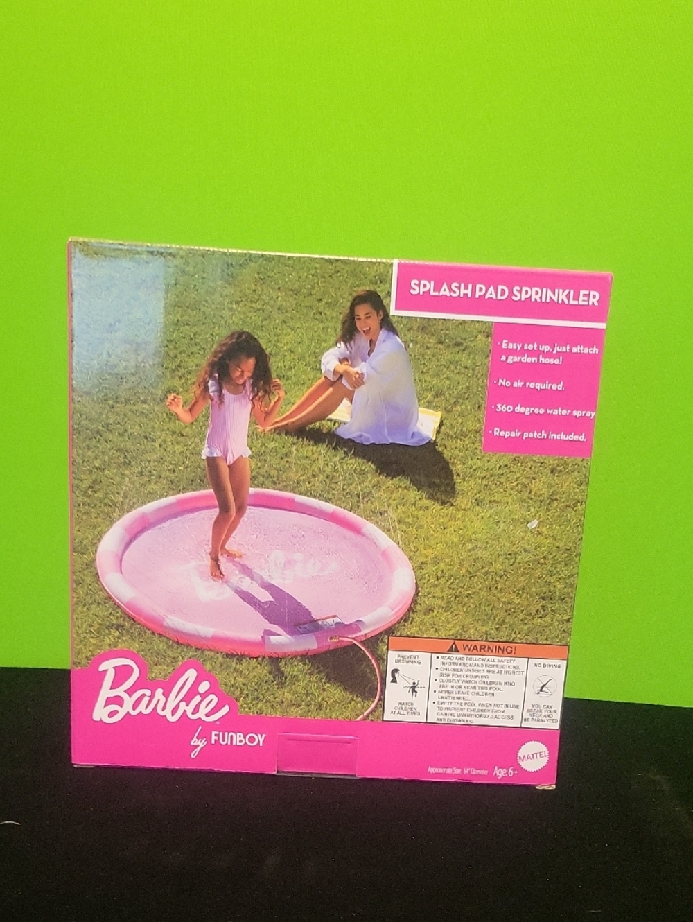 Barbie Pink Inflatable Splash Pad